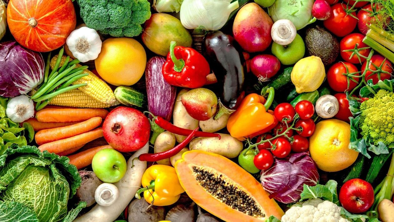 légumes verts et racines pour la puissance